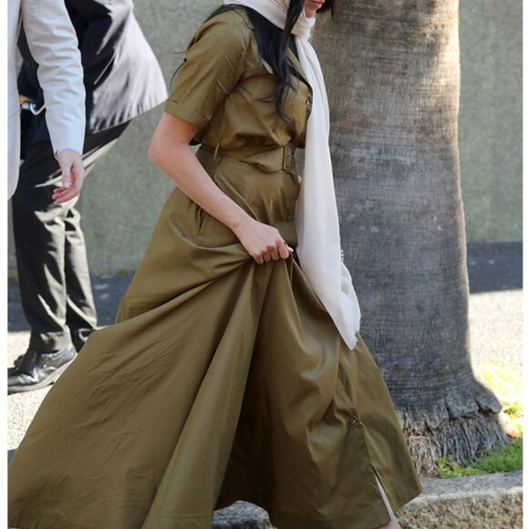 STAUD Mille Dress - Caper NWOT - Picture 3 of 13